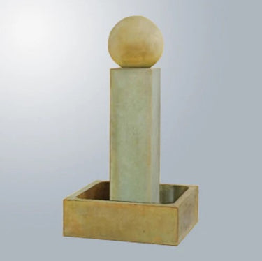 Giannini Garden Smooth Pilar Fountain Short